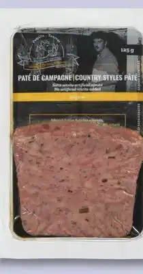 IGA PÂTÉ DE CAMPAGNE OU TERRINE STYLE PÂTÉ offer