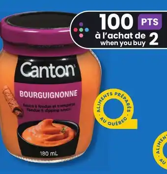 IGA CANTON FONDUE AND DIPPING SAUCE offer