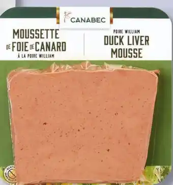 IGA GIBIERS CANABEC DUCK LIVER MOUSSE offer