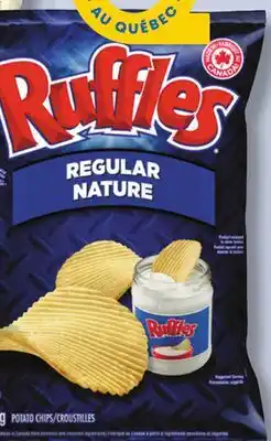 IGA RUFFLES CHIPS offer