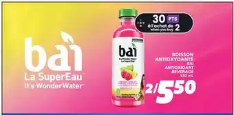 IGA BAI ANTIOXIDANT BEVERAGE offer