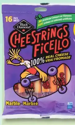IGA BLACK DIAMOND FICELLO CHEESE STICKS offer