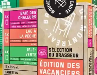 IGA BRASSEUR DE MONTRÉAL BEER offer