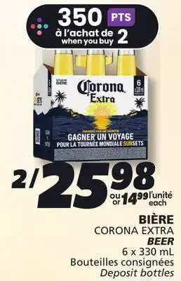 IGA CORONA EXTRA BEER offer