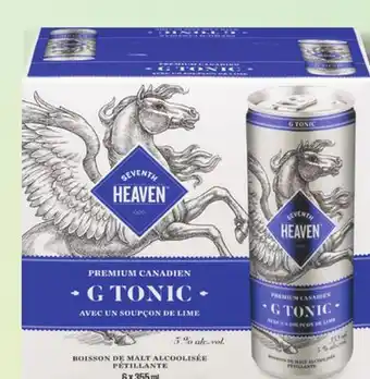 IGA SEVENTH HEAVEN ALCOHOLIC MALT BEVERAGE offer