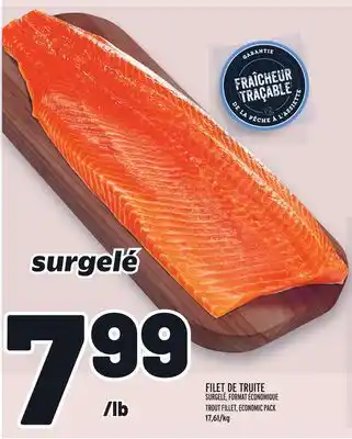 Metro FILET DE TRUITE | TROUT FILLET offer