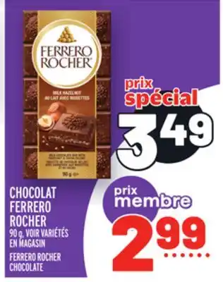 Metro CHOCOLAT FERRERO ROCHER | FERRERO ROCHER CHOCOLATE offer