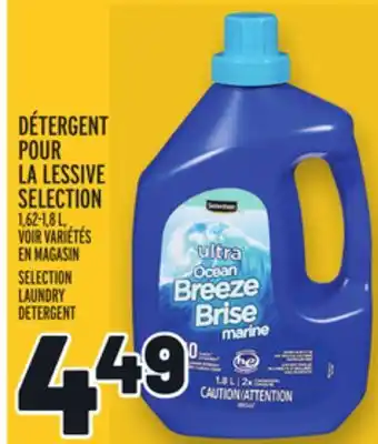 Metro DÉTERGENT POUR LA LESSIVE SELECTION | SELECTION LAUNDRY DETERGENT offer