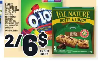 Metro BARRES VAL NATURE | NATURE VALLEY BARS offer