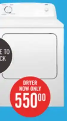 The Brick Inglis 6.5 Cu. Ft. Electric Dryer with Automatic Drying Control YIED4671EW offer