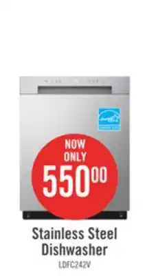 The Brick LG Front-Control Dishwasher with LoDecibel Operation and DynamicDry - LDFC2423V offer