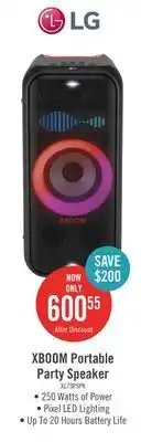 The Brick LG XBOOM XL7S Portable Bluetooth Speaker offer