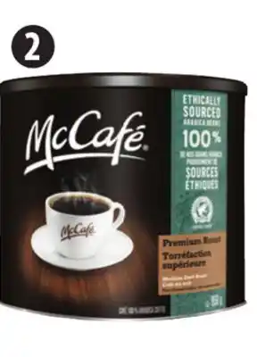 Canadian Tire McCafe K-Cup Pods, 30-Ct or Ground Coffee, 950g Tin offer