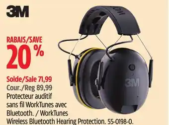 Canadian Tire 3M WorkTunes Wireless Bluetooth Hearing Protection offer