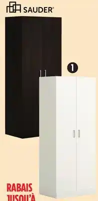 Canadian Tire Sauder 2-Door Wardrobe offer