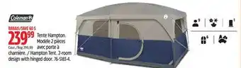 Canadian Tire Coleman Hampton Tent offer