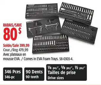 Canadian Tire MAXIMUM Comes in EVA Foam Trays offer