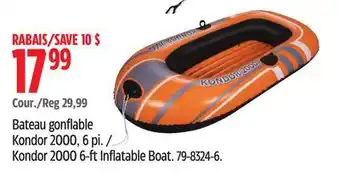 Canadian Tire Bestway Kondor 2000 6-ft Inflatable Boat offer
