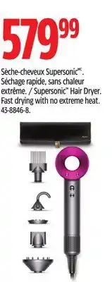 Canadian Tire Dyson Supersonic Hair Dryer offer