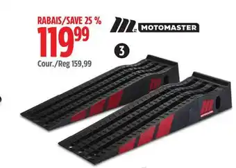 Canadian Tire Motomaster Low-Profile Maintenance Ramps. Up to 16,000-lb GVW capacity offer