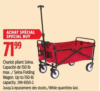 Canadian Tire Seina Folding Wagon offer