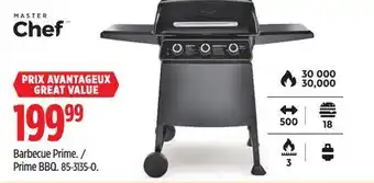 Canadian Tire Master Chef Prime BBQ offer