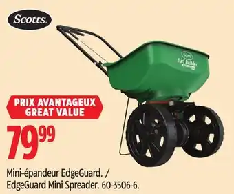Canadian Tire Scotts EdgeGuard Mini Spreader offer