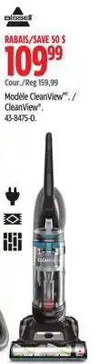 Canadian Tire BISSELL CleanView offer