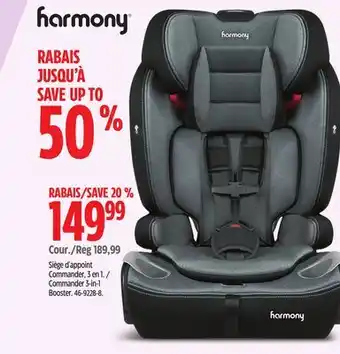 Canadian Tire Harmony Commander 3-in-1 Booster offer