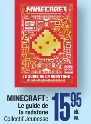 Jean Coutu MINECRAFT: Le guide de la redstone offer
