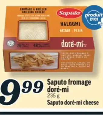 Marché Richelieu SAPUTO FROMAGE DORÉ-MI | SAPUTO DORÉ-MI CHEESE offer