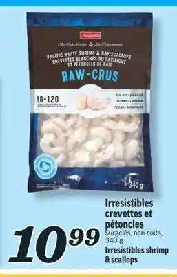Marché Richelieu IRRESISTIBLES CREVETTES ET PÉTONCLES | IRRESISTIBLES SHRIMP & SCALLOPS offer