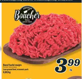 Marché Richelieu BOEUF HACHÉ MAIGRE | LEAN GROUND BEEF offer