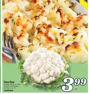 Marché Richelieu CHOU‑FLEUR | CAULIFLOWER offer