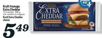 Marché Richelieu KRAFT FROMAGE EXTRA CHEDDAR | KRAFT EXTRA CHEDDAR CHEESE offer