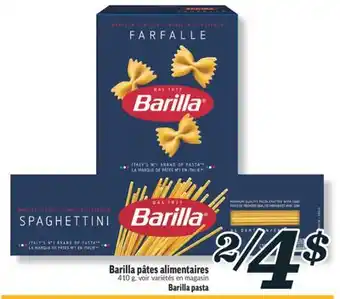 Marché Richelieu BARILLA PÂTES ALIMENTAIRES | BARILLA PASTA offer