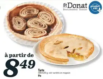 Marché Richelieu TARTE ST DONAT | ST DONAT PIE offer