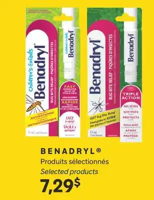Brunet BENADRYL Produits sélectionnés offer