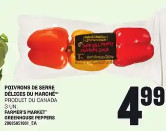Provigo POIVRONS DE SERRE DÉLICES DU MARCHÉ, 3 UN offer