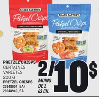 Provigo PRETZEL CRISPS, 200 G offer