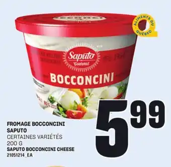 Provigo FROMAGE BOCCONCINI SAPUTO, 200 G offer