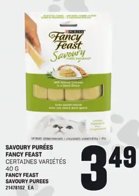 Provigo SAVOURY PURÉES FANCY FEAST, 40 G offer