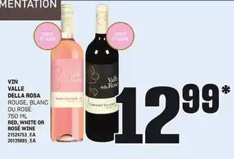 Provigo VIN VALLE DELLA ROSA, 750 ML offer