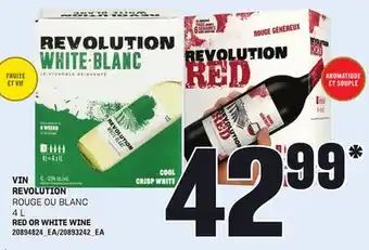 Provigo VIN REVOLUTION, 4 L offer