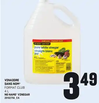 Provigo VINAIGRE SANS NOM , 4 L offer