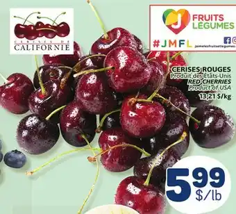 Marché Bonichoix RED CHERRIES offer