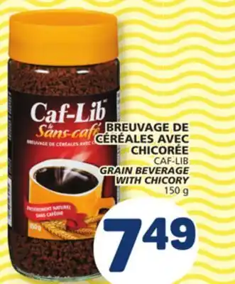 Marché Bonichoix CAF-LIB GRAIN BEVERAGE WITH CHICORY offer