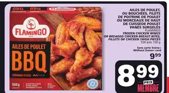 Marches Tradition FLAMINGO FROZEN CHICKEN WINGS OR BREADED CHICKEN BREAST BITES, FILLETS OR CHICKEN THIGH PIECES offer