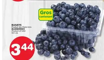 Marches Tradition BLUEBERRIES offer