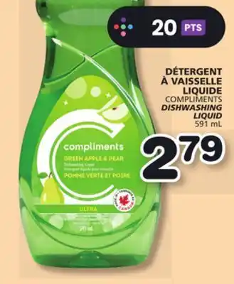 Marches Tradition COMPLIMENTS DISHWASHING LIQUID offer